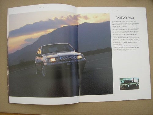 VOLVO Försäljningsbroschyr Modellprogram 1996