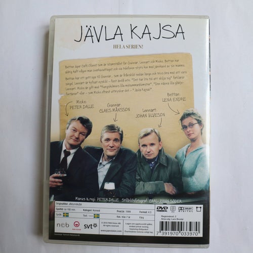 JÄVLA KAJSA - HELA SERIEN - PETER DALLE - ENDRE - MÅNSSON - ULVESON (25796)