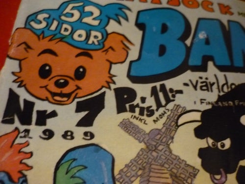 TIDNING, BAMSE, NR 7 - 1989