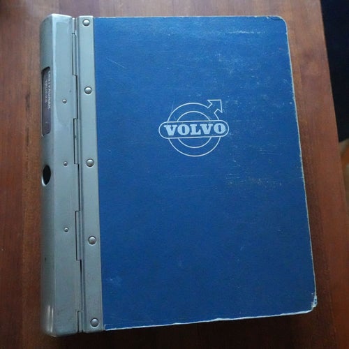 Volvo L4951 L4956 L 4951 4956 verkstads-pärm reservdelar veteranbil