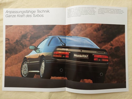 Mazda RX-7 Turbo in deutsch Schweiz _