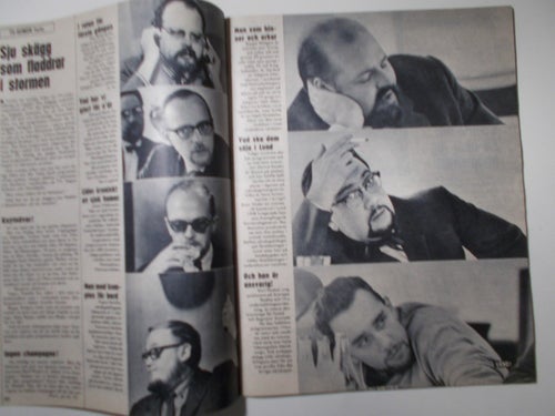 SE Nr 46 1963 TV-skäggen Beppe sjuk humor på TV