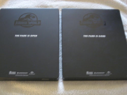 JURASSIC WORLD X 2 STEELBOOK (SWEDISH TEXT) 4K + BLURAY