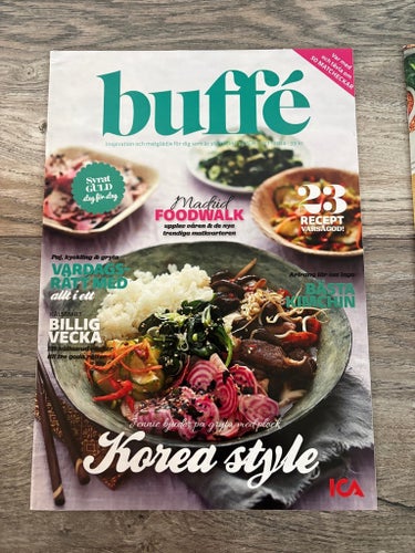 Komplett samling Buffé matmagasin från ICA 2014
