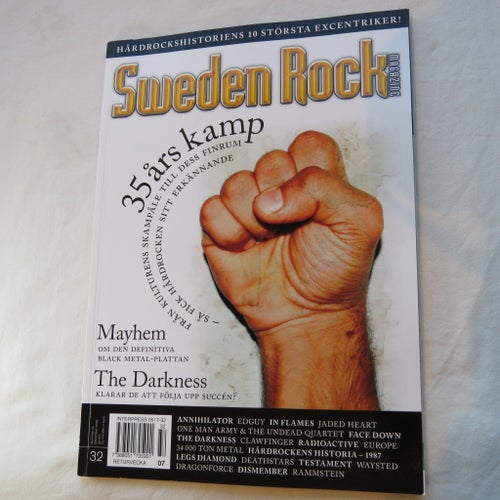 Sweden Rock Magazine - Nummer 32