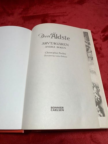 Christopher Paolini - Den äldste (andra boken i serien)!