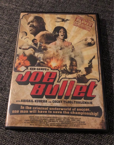 Joe Bullet (1973) Afrika Sydafrika Fotboll Soccer Gangster Martial Art Violence