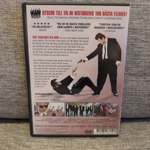Reservoir Dogs (De Hänsynslösa) (DVD)