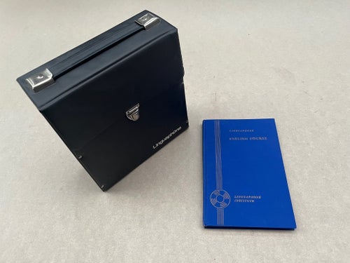 Linguaphone - språkkurs engelska LP/vinyl skivor