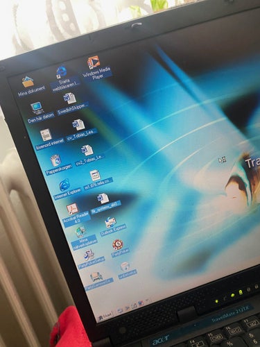 Acer TravelMate 212TX med Windows Me