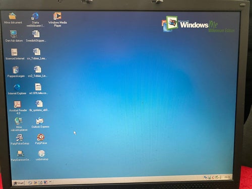 Acer TravelMate 212TX med Windows Me