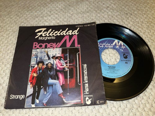 Boney M. - Felicidad Margherita / Strange 7” Tyskland