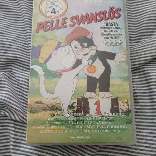 Pelle Svanslös VHS