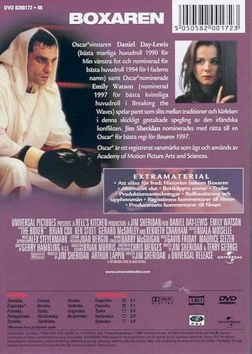 Boxaren (1997) Jim Sheridan med Daniel Day Lewis och Emily Watson.