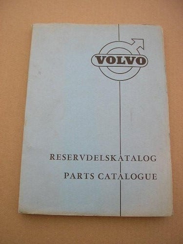 VOLVO Reservdelskatalog Lastbil / Lastvagnar LV 105 - 342 (105, 200, 340)