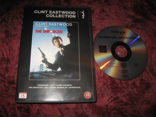 THE ENFORCER - HÅRDINGEN (CLINT EASTWOOD,TYNE DALY,HARRY GUARDINO) DVD