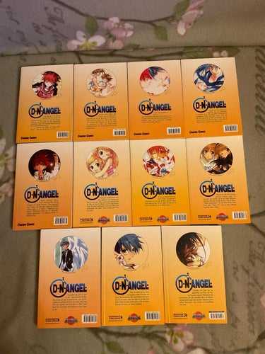 DNAngel vol 1-11 - svenska manga anime D.N.Angel