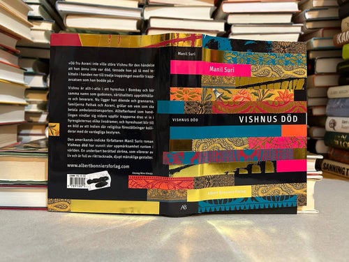Vishnus död av Manil Suri. Bok. Very Fine plus