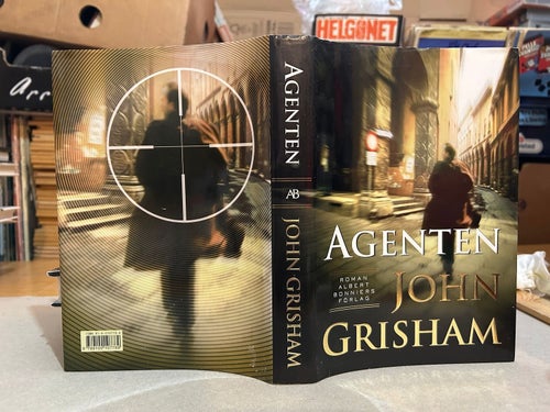 Agenten av Johan Grisham, bok, Very Fine plus