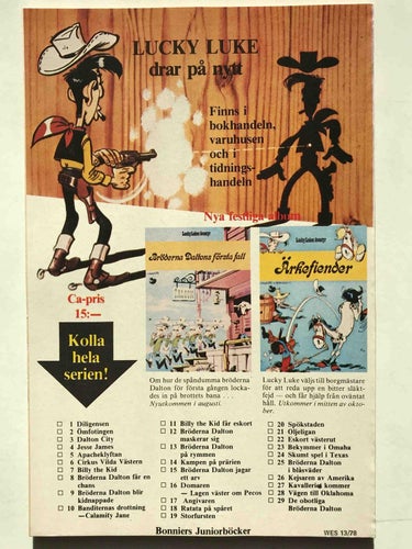 Western - 1978:13 Oläst