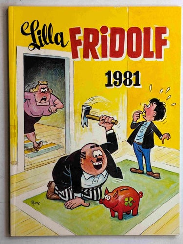 Lilla Fridolf Julalbum 1981: VG-FN