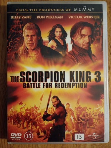 The Scorpion King 3: Battle for Redemption DVD 2012