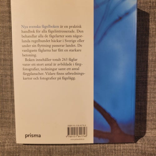 NYA SVENSKA FÅGELBOKEN av Lars Imby, 2004