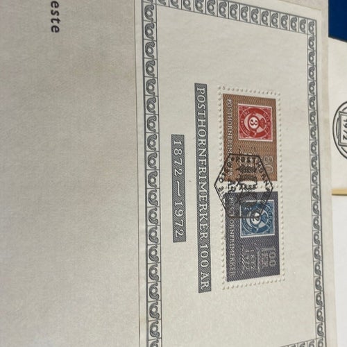 5norska brev med specialstämplar