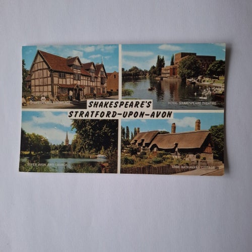 Vykort England: Shakespeare's Stratford-upon-Avon