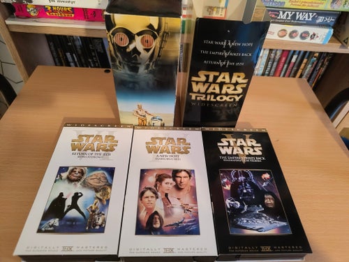 Star Wars Trilogy VHS Box