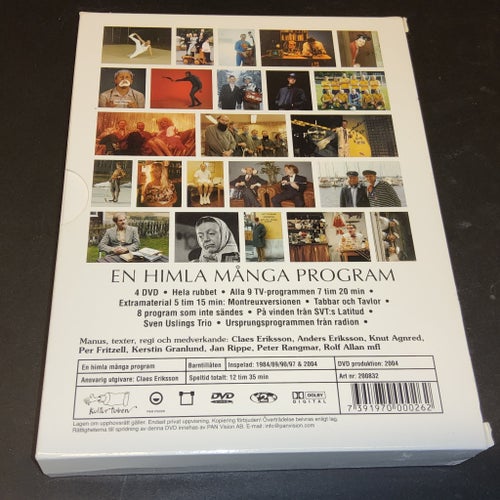 En himla många program - DVD