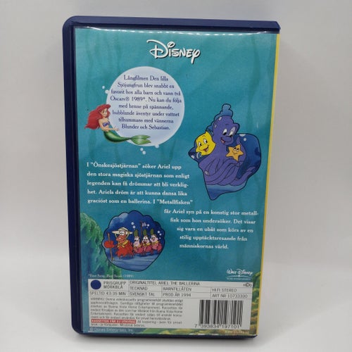 Den Lilla Sjöjungfrun - Ariel Träffar Nya Vänner - VHS