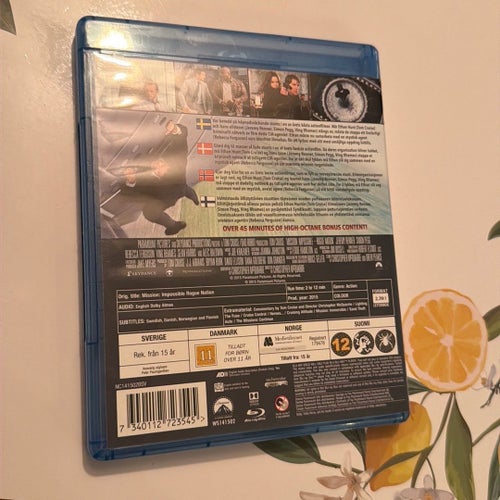 Mission: Impossible - Rogue Nation (Blu-ray)