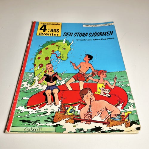 Fenomenala 4ans äventyr #1, 1a upplaga, bra skick! VG