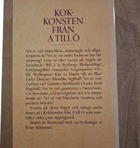 Kokkonsten från A till Ö av Erhard Gorys, 1983