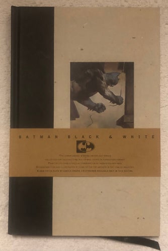 Batman: Black & White Limited Edition HC with Steranko Tip-in Plate DC