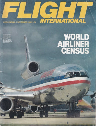 Tidskrift Flight International Dec/1988