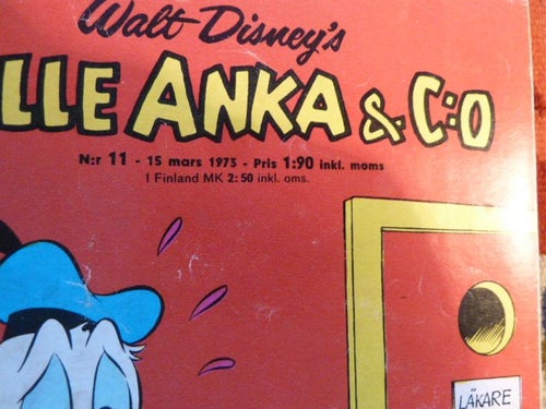 KALLE ANKA & C:O NR11, 1973,