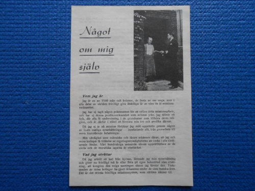 Broschyr från Jesu Kristi Kyrka av Sista Dagars Heliga