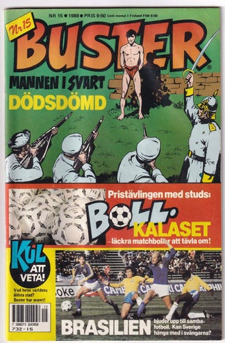 Buster 1988-15 Fotboll Brasilien MM