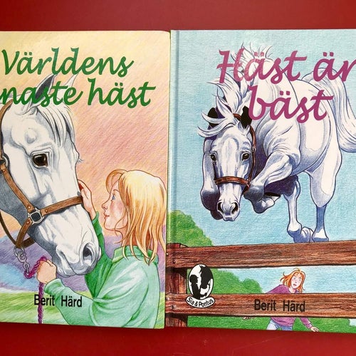 3 HÄSTBÖCKER Berit Härd