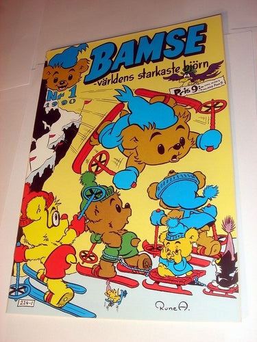 BAMSE 1990 1 (svensk) NY OLÄST
