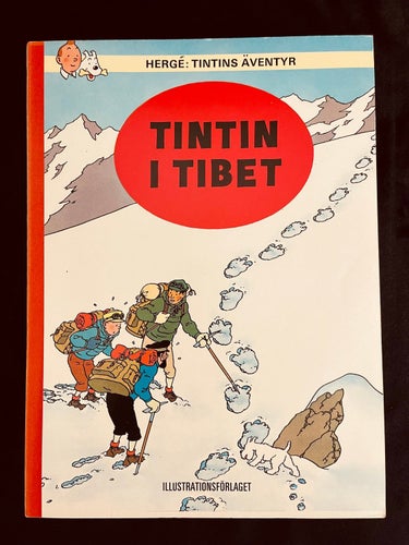 TINTIN - Tintin i Tibet , 1 utgåva !