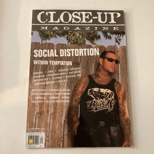 CLOSE-UP-MAGAZINE #70. SOCIAL DISTORTION WITHIN TEMPTATION