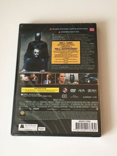 The dark knight, 2-disc special edition (2008, Christopher Nolan). Inplastad DVD