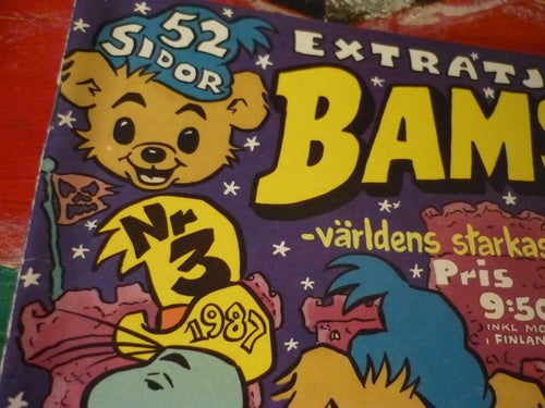 TIDNING, BAMSE, NR 3 - 1987