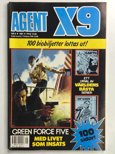 Agent X9 - 1987:8 VF-
