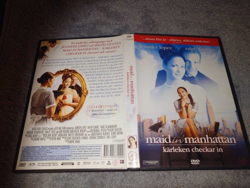 Maid In Manhattan - Kärleken checkar in (Jennifer Lopez, Ralph Fiennes)