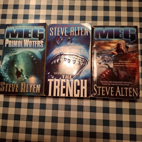 Meg: Primal Waters, The Trench, Meg: A Novel of Deep Terror av Steve Alten