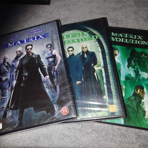 The Matrix 1+2+3 (inplastade), Keanu Reeves